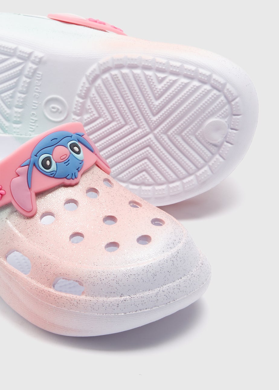 Disney Girls Stitch Multicoloured Clogs (Younger 4-12)