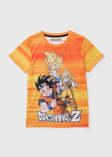 Kids Orange Dragon Ball T-Shirt (5-12yrs)