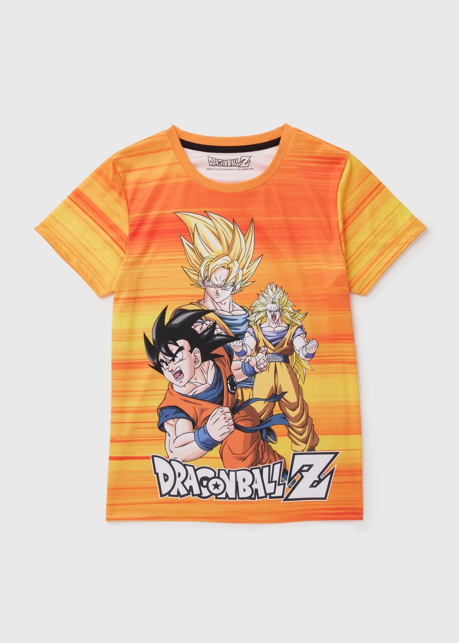 Kids Orange Dragon Ball T-Shirt (5-12yrs)