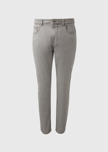 Grey Garment Dye Trousers
