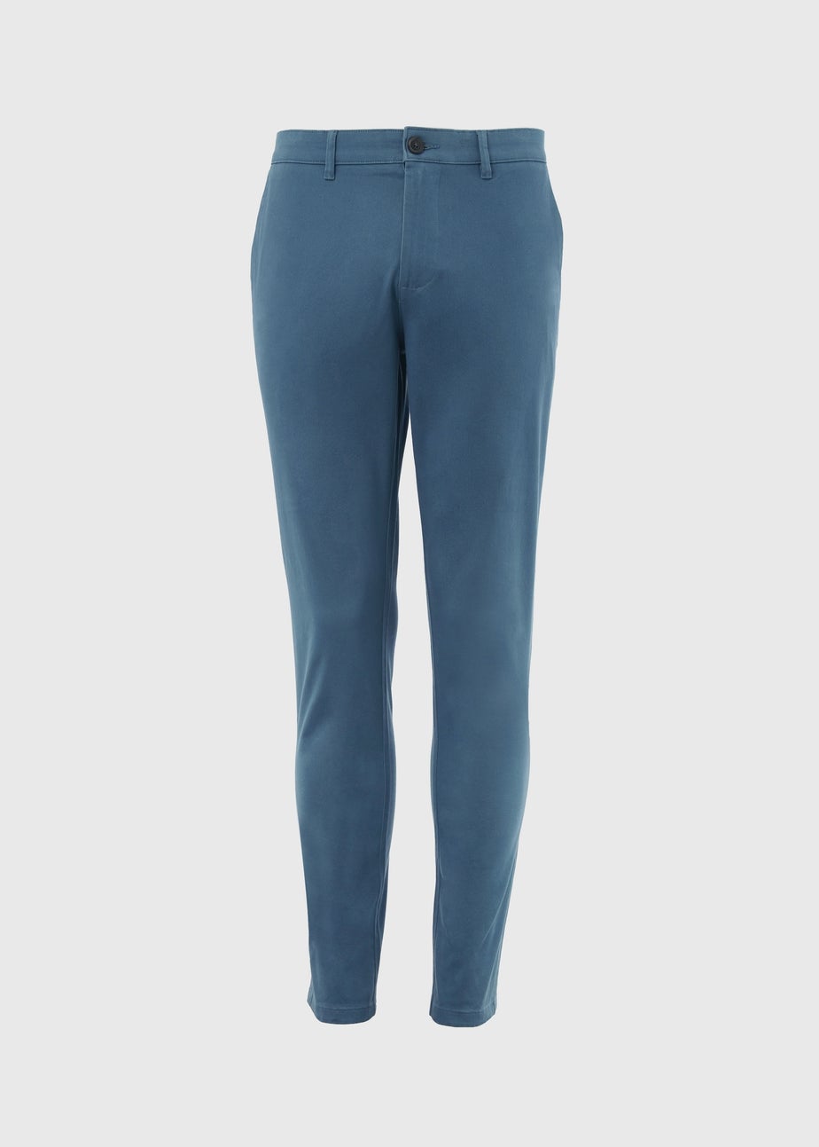 Blue Slim Fit Chinos