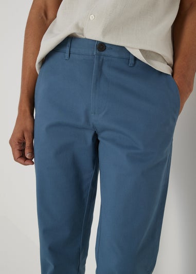 Blue Slim Fit Chinos