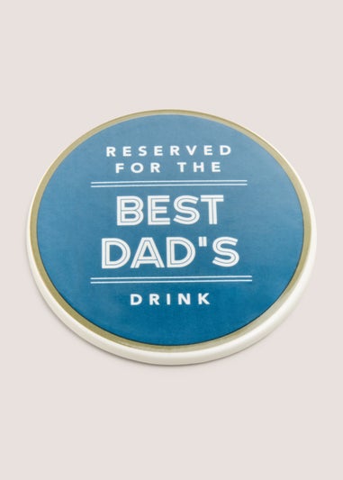 Dad Coaster (10cm x 0.5cm)