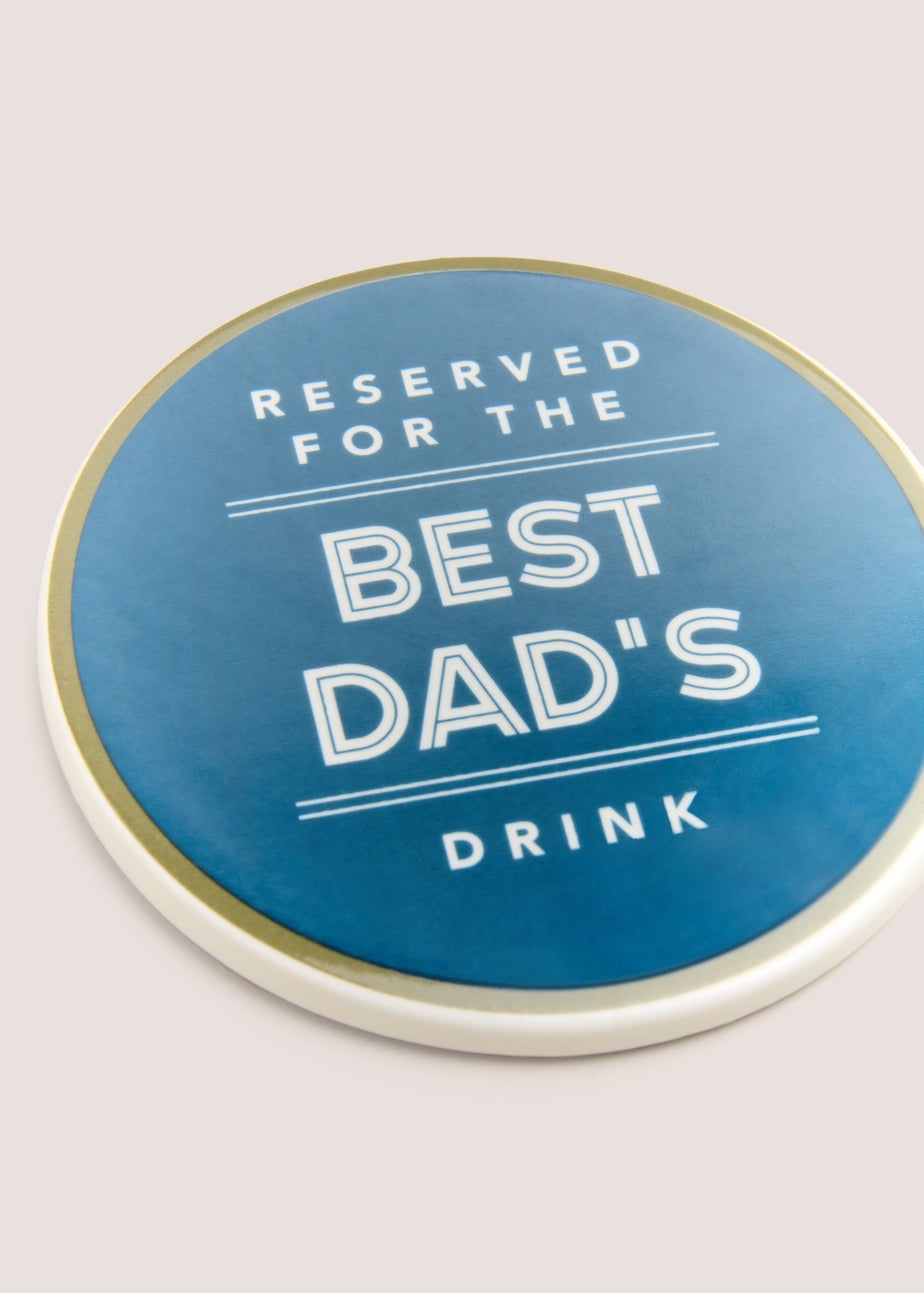 Dad Coaster (10cm x 0.5cm)