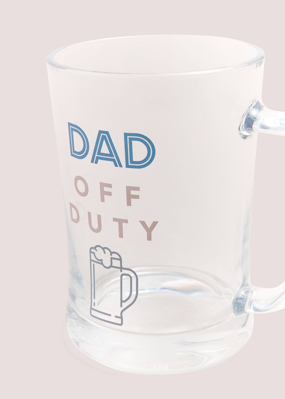 Dad Father's Day Beer Glass (10.2cm x 14cm)