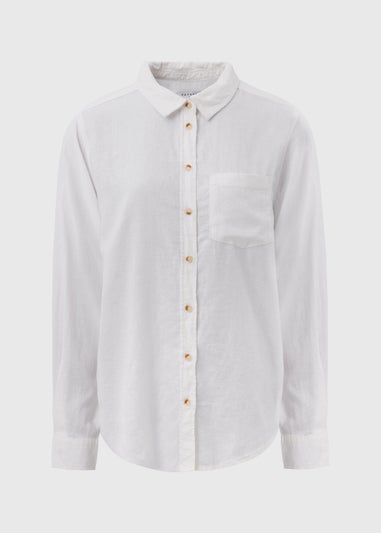 White Linen Shirt