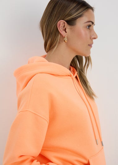 Orange Basic Hoodie