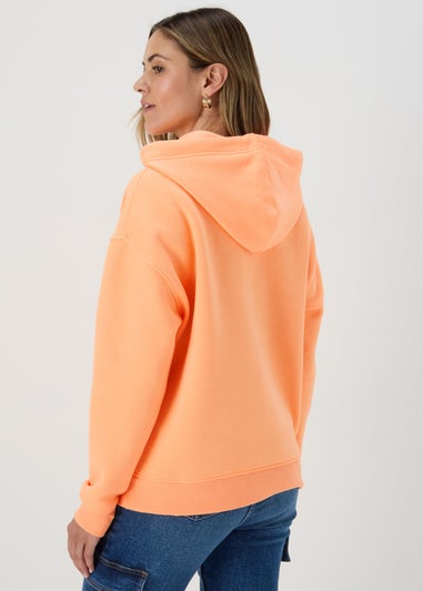 Orange Basic Hoodie