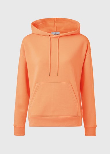 Orange Basic Hoodie
