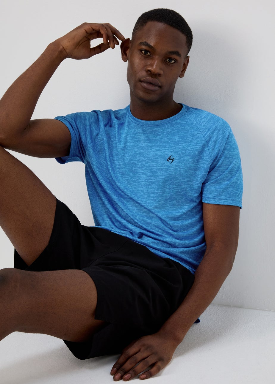 Souluxe Blue 2 Tone T-Shirt