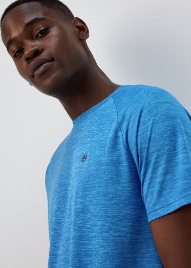 Souluxe Blue 2 Tone T-Shirt