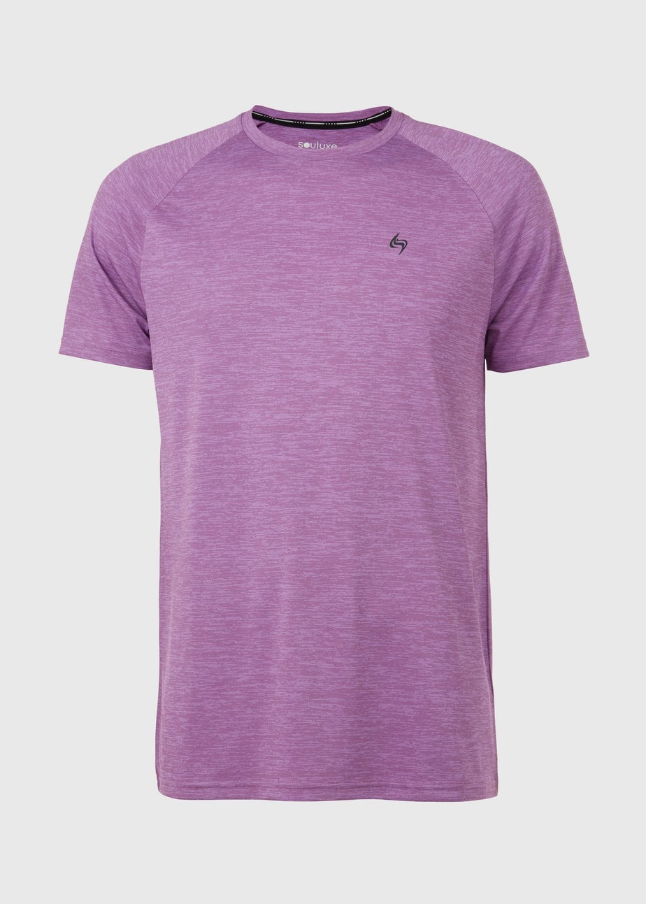 Souluxe Purple Dual Tone T-Shirt