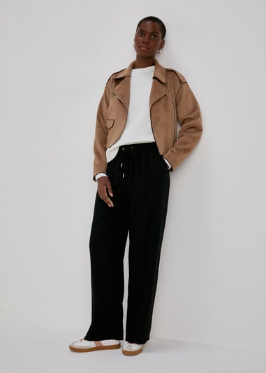 Black Wide Leg Trousers