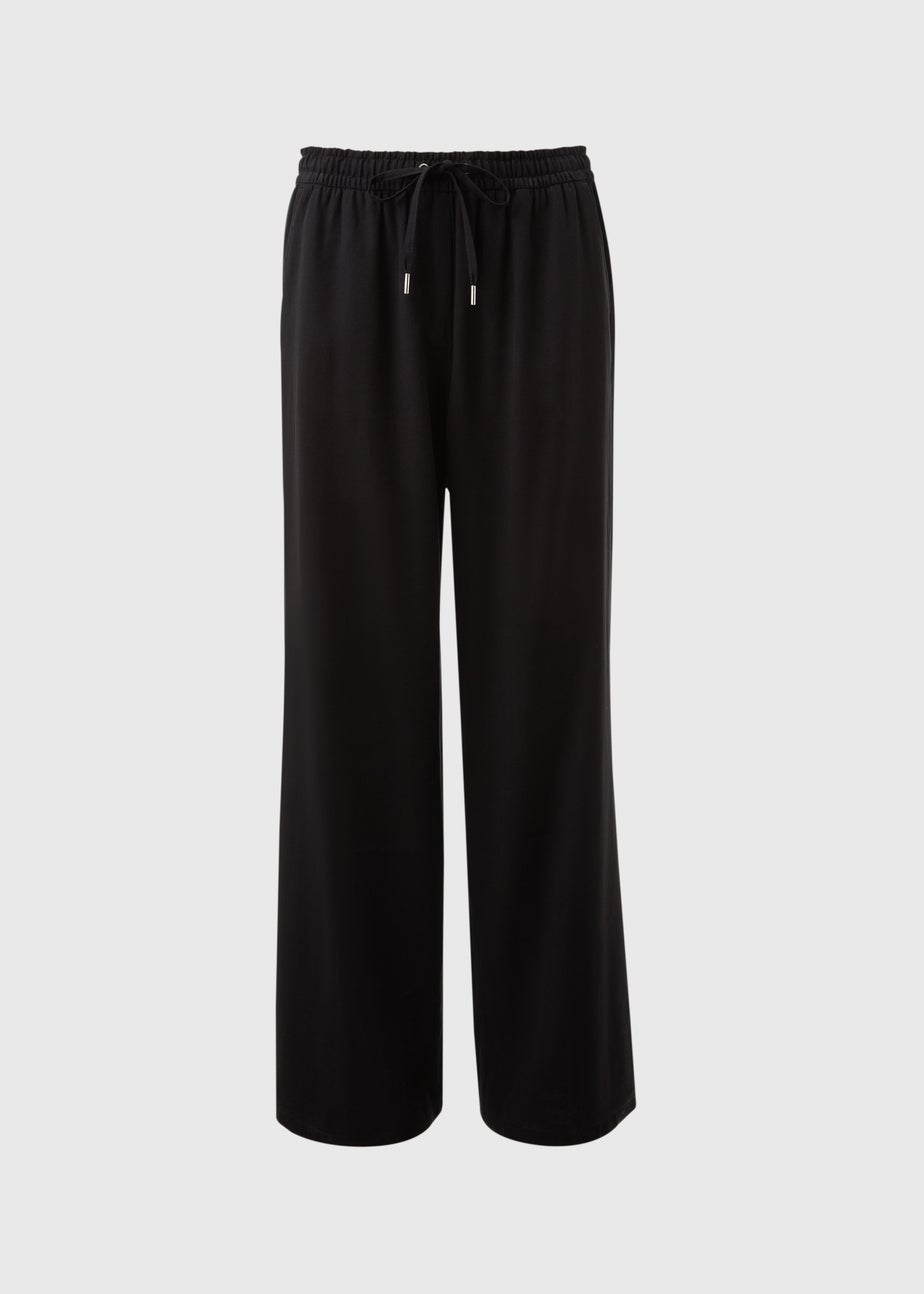 Black Wide Leg Trousers