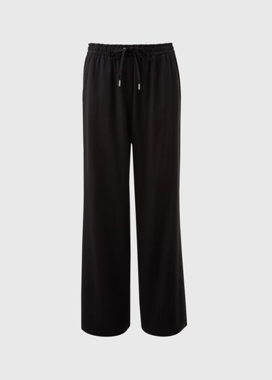 Black Wide Leg Trousers