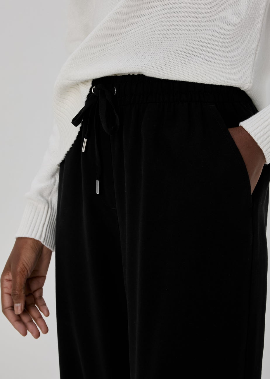 Black Wide Leg Trousers