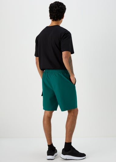 US Athletic Teal Cargo Shorts