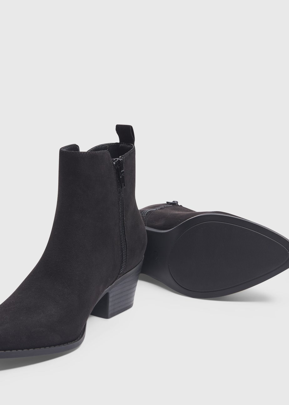Papaya Black Western Boots