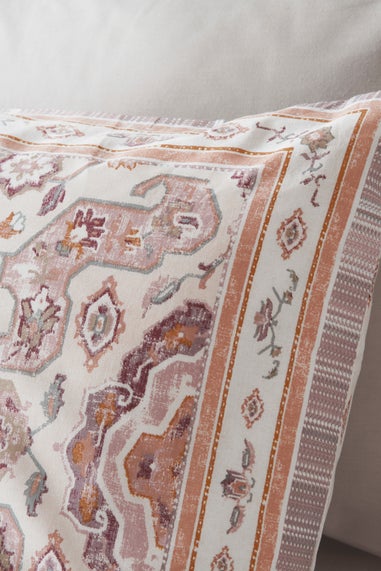 Pink Kilim Distressed Duvet Set