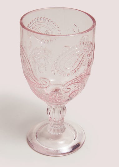 Wine Artisan Embossed Glass