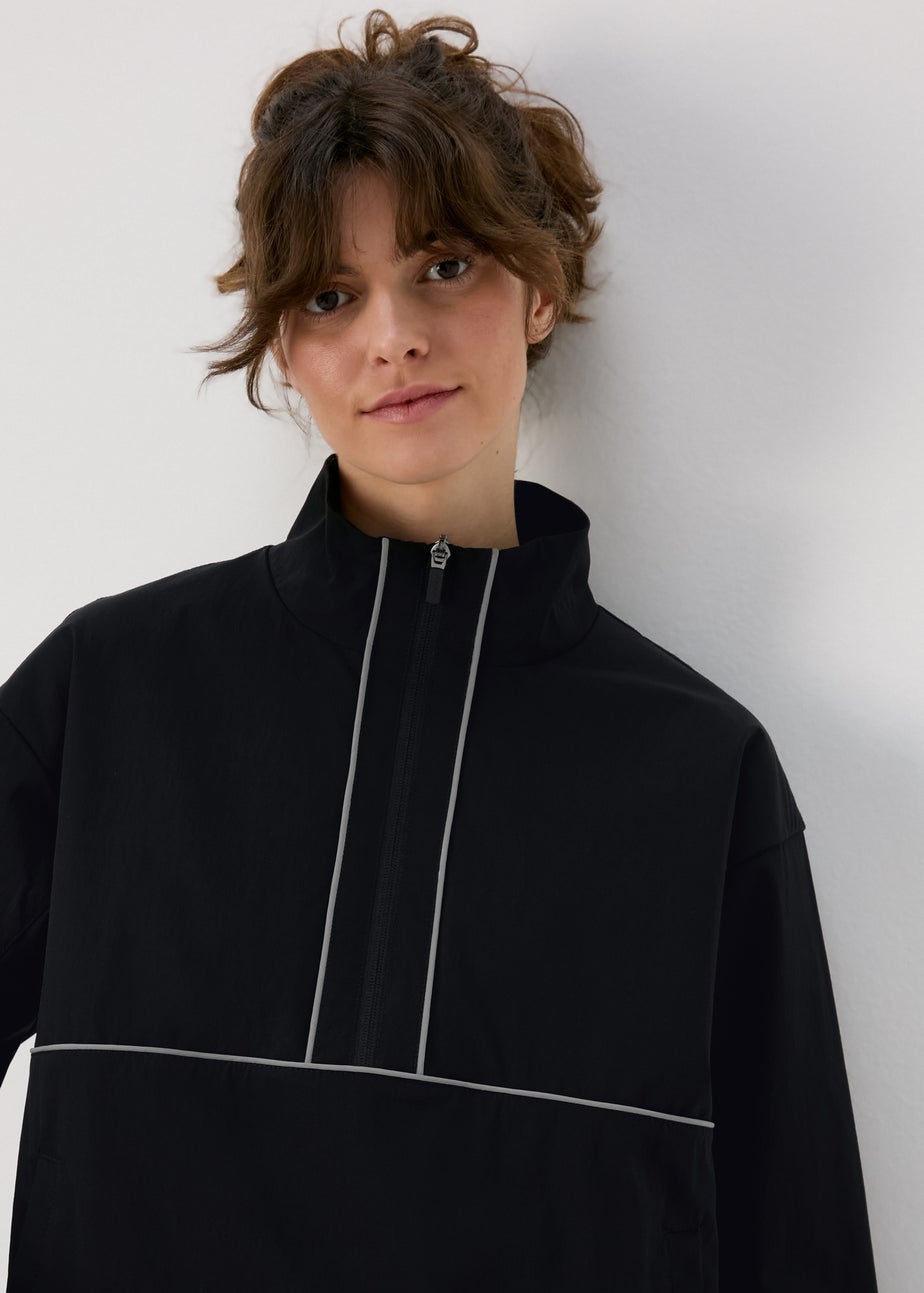 Souluxe Black Shell Suit Jacket