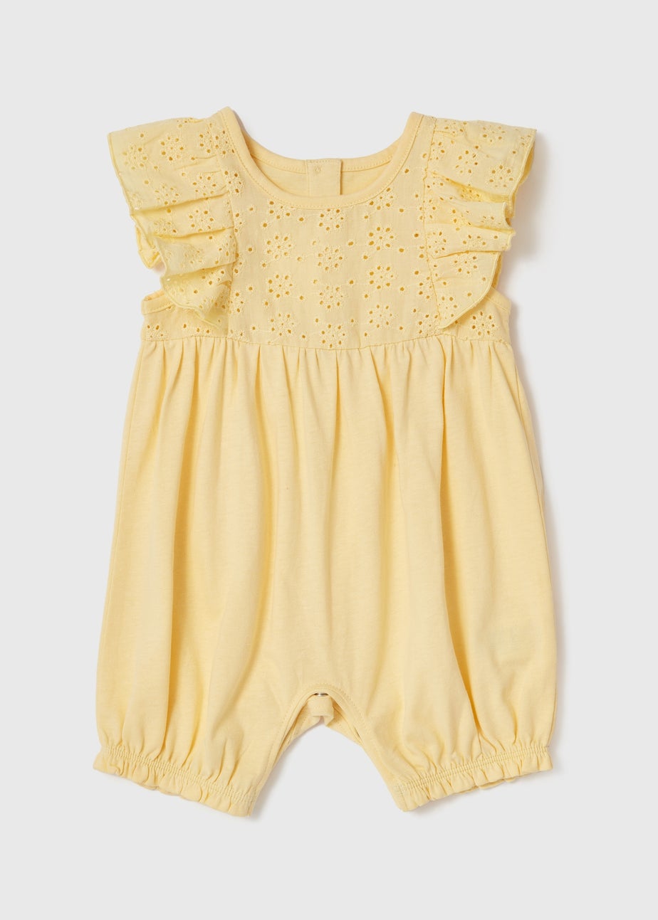 Baby Lemon Schifley Romper (Newborn-18mths)