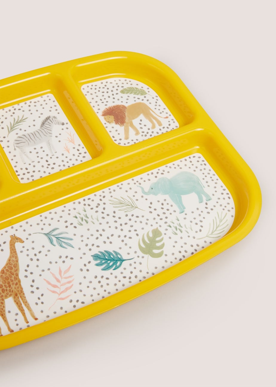 Kids Safari Divide Plate