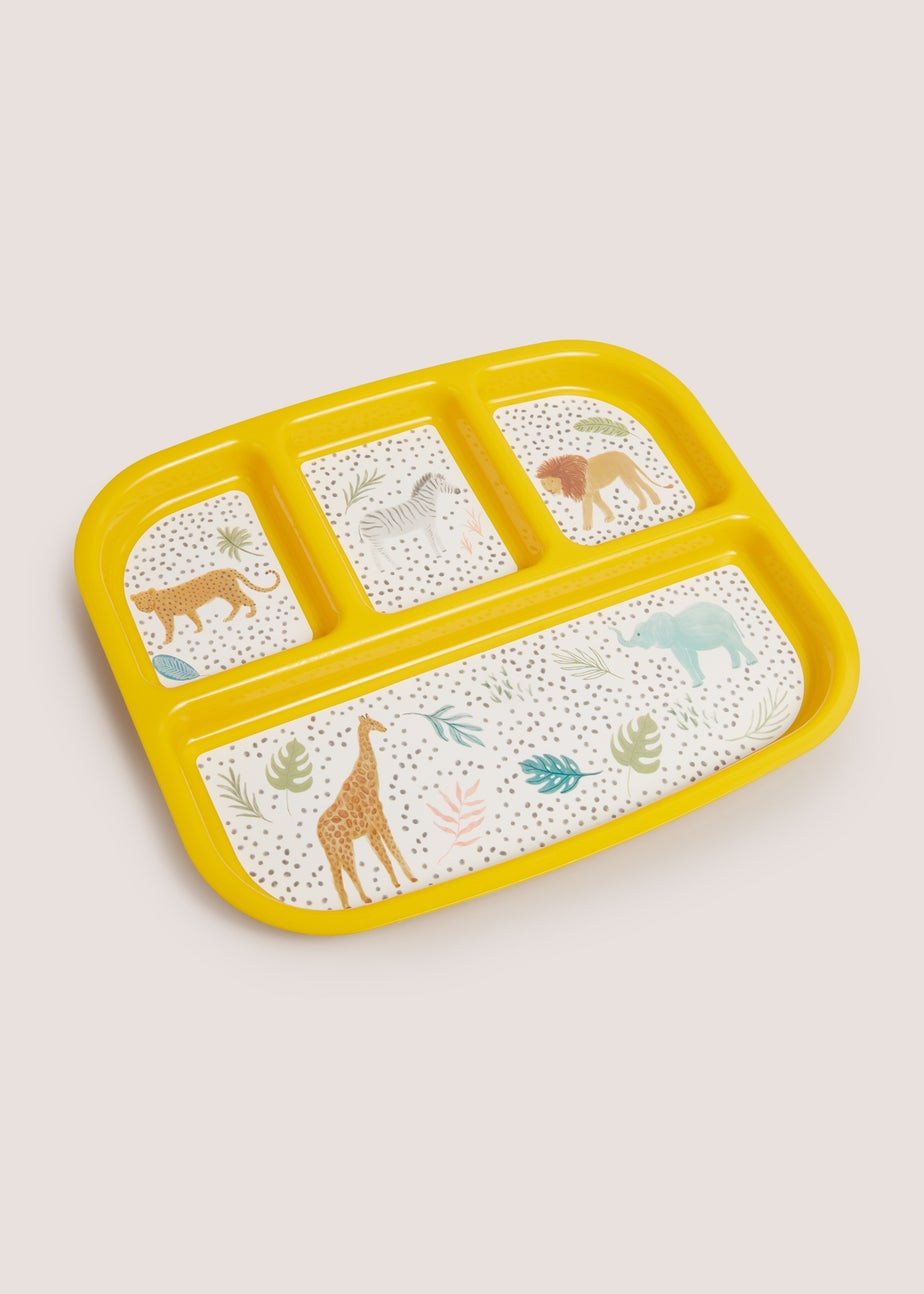 Kids Safari Divide Plate