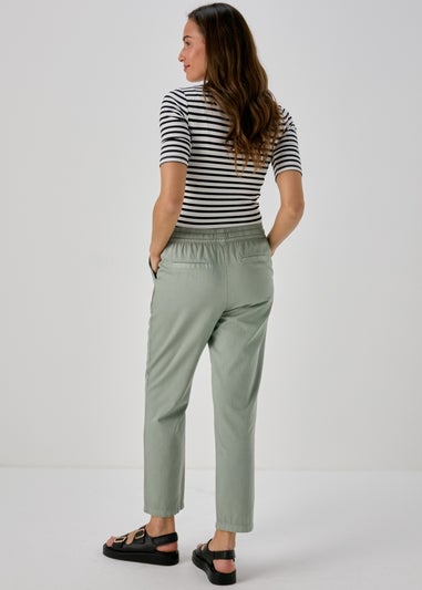 Sage Green Utility Joggers