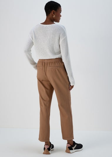 Brown Utility Joggers