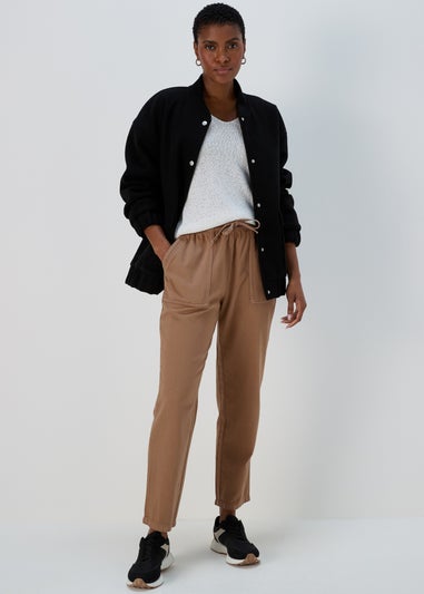 Brown Utility Joggers