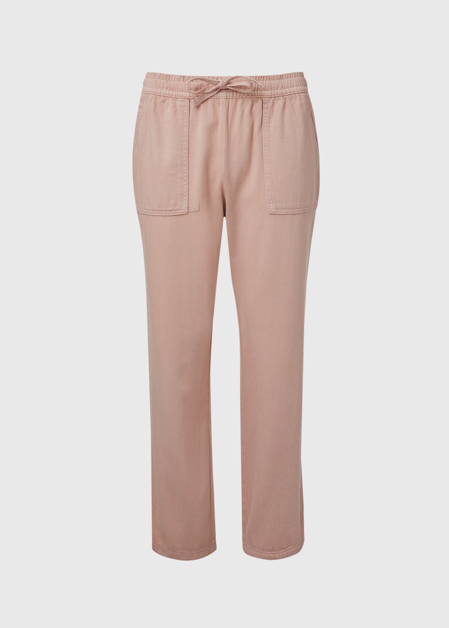 Pink Utility Joggers