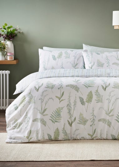 Green Leaf Duvet Set