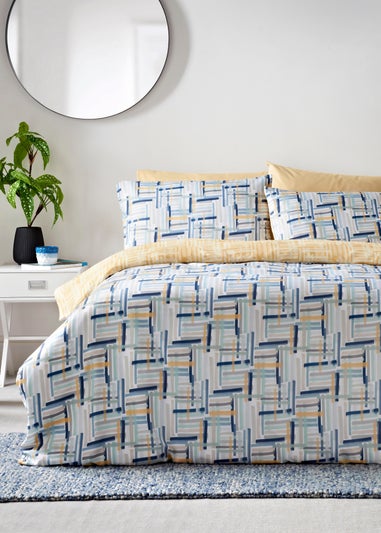 Blue Lines Duvet Covers