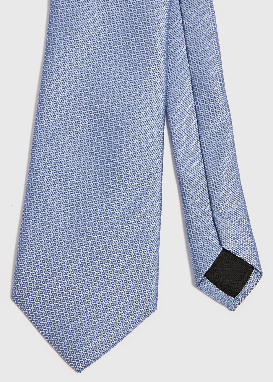 Taylor & Wright Blue Plain Tie