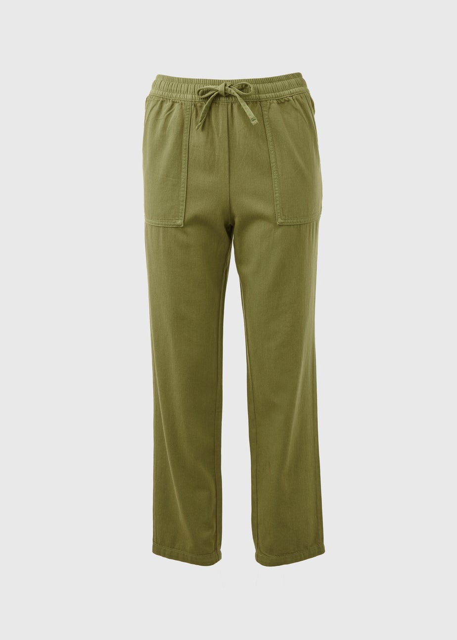 Khaki Utility Joggers