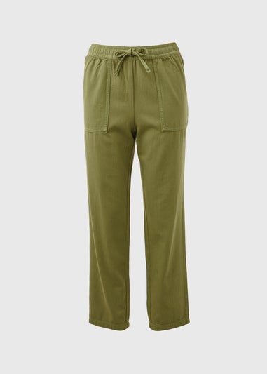 Khaki Utility Joggers