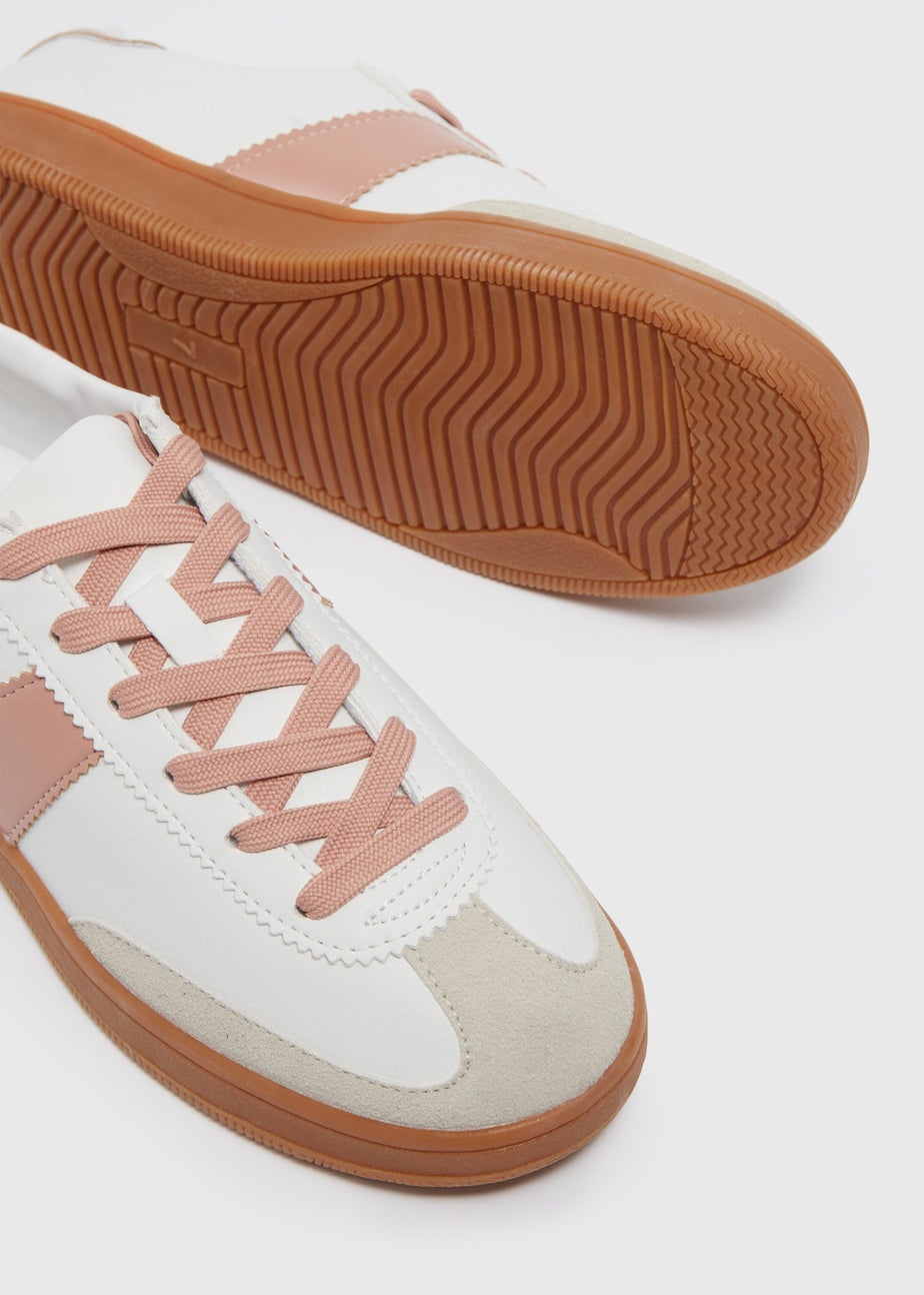 Nude Retro Trainers