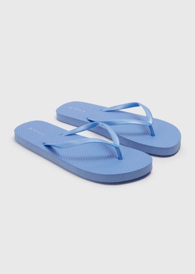 Blue Flip Flops