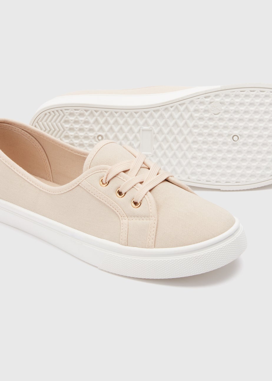 Nude Slip-On Trainers