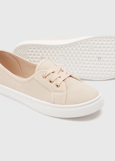 Nude Slip-On Trainers