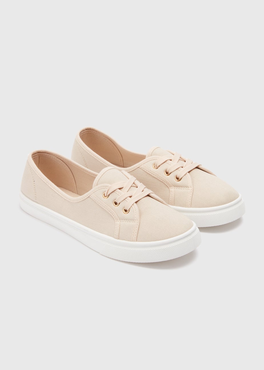 Nude Slip-On Trainers