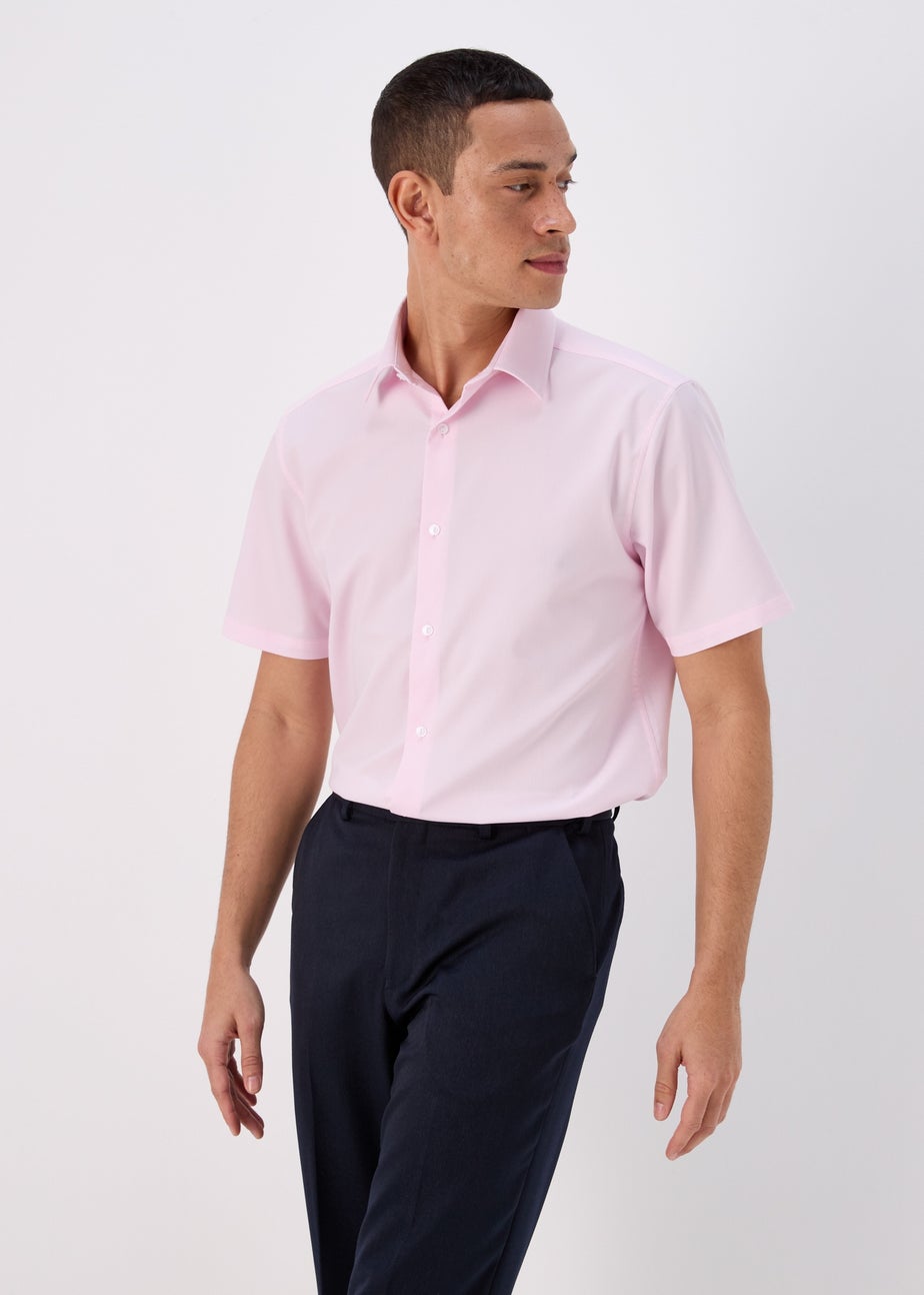 Taylor & Wright Pink Textured Shirt