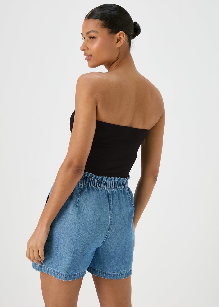 2 Pack Black & White Boobtube Tops