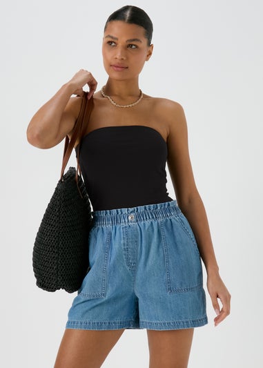 2 Pack Black & White Boobtube Tops