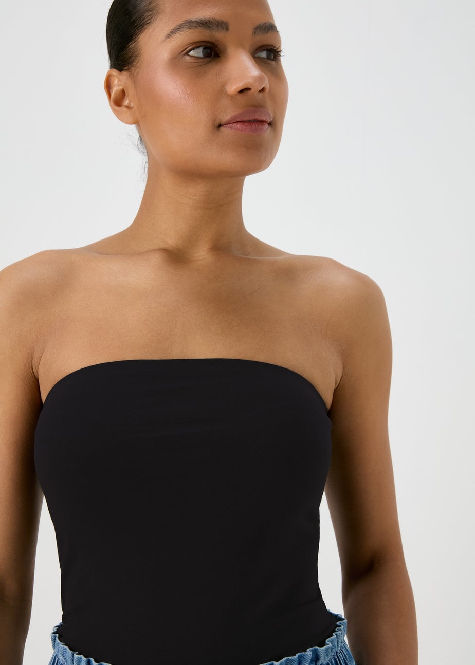 2 Pack Black & White Boobtube Tops