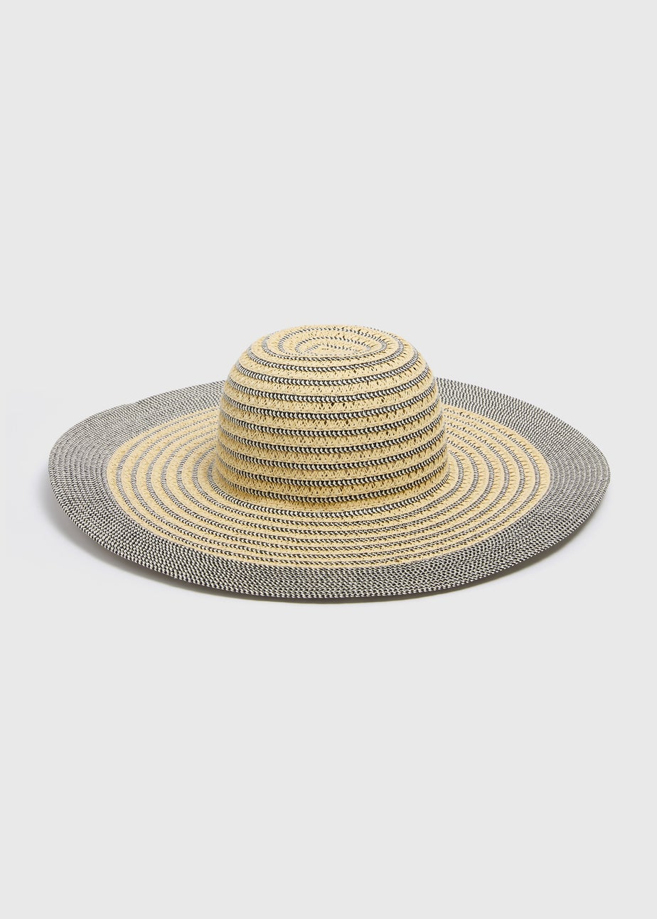 Natural Floppy Straw Hat