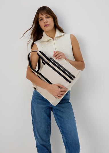 Natural Canvas Tote Bag