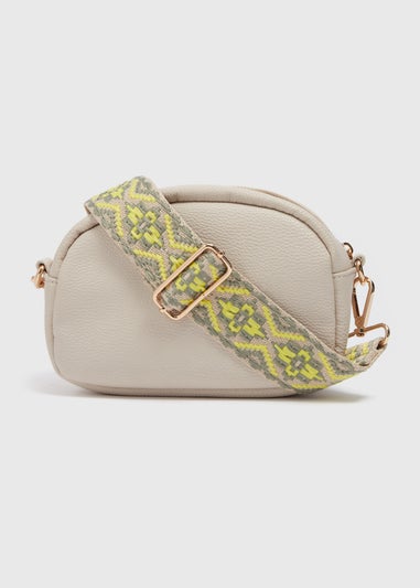 Lime Aztec Bag Strap