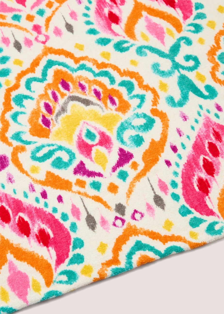 Multicolour Global Stripe Beach Towel (140cm x 70cm)